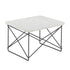 LTR Side Table / Marble / Black Base